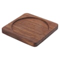 Miniatyrbillede 2 af 3: Varmebestandig Bordplade Trivet Måtte Køkken Ske Stativ Kaffe Kop Underkop Midtpunkt Måtte Bord Underkop Square groove pattern 8.8X8.8X1CM