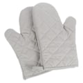Pikkukuva 2 / 3: 1 Pari Keittiö Uunin Käsineitä Lämpöä Kestäviä Paksuuntuneita Kattilanpidikkeitä Mikroaaltouuninkäsineitä Harmaa 28x17cm Grey 28x17cm