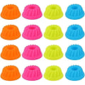 Miniatyrbillede 2 af 5: Muffinform, Mini Græskar Silikone Cupcake Bageforme Nonstick Kage Muffinforme