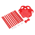 Miniatyrbild 2 av 2: Planters Inomhusväxter Inomhusväxtkruka Stativ Blomster Mittstycken Stativ Växtvagn Röd 117x30.5cm Red 117x30.5cm