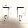 Miniatyrbilde 2 av 5: Badekarvask Sink Drain Universal Sink Plug for Vask Bidet Høydejusterbar Anti-kalk Stopper Plug Høydejusterbar Chr