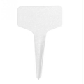 Miniatyrbillede 1 af 5: 100 stk. Mini T-formede Plastik Plantepinde Stick-in Etiketter Mærkning Plantning Markører Skilte 6cm * 10cm Praktisk Til Alle Gartner