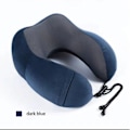 Miniatyrbillede 3 af 5: Memory Foam Rejsehovedstøtte med nakkestøtte, sovetilbehør, 80 Memory Pillow U-form 200TC til rejser, 100% polyester_xrzi 1