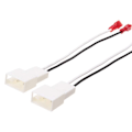 Miniatyrbillede 5 af 5: (4 Pak) Tråd Kabel Ledningsnet til Køretøjs Højttalere Adapter Stik Adapter Stik