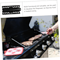 Miniatyrbilde 4 av 5: 4 stk. Brennerutskiftingsrør Praktiske BBQ-tilbehør for Grill Gassgrill Varmeplate Justerbar Brenner Varmeplater Rustfritt Stål