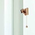Miniatyrbilde 3 av 5: Tredørklokke i tre, retro morsom dørklokke for hjemmet, 100% ny_RY