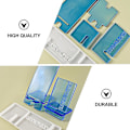 Miniatyrbillede 3 af 3: 1 stk Mobiltelefonholder Form Silikon Mobiltelefon Stativ Krystal Epoxy Form Hvid 23X9CM White 23X9CM