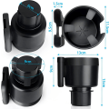 Miniatyrbilde 5 av 5: Universal 2-i-1 bilkoppholder for kopp og telefon med 360 graders roterende flaskeholder