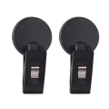Pikkukuva 1 / 2: 2 kpl Auton seisova ajoneuvon asennusohjainpidike Aurinkolasipidike Leike Monitoiminen auton pidike Black 5.6X3cm