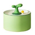 Miniatyrbild 1 av 3: Automatisk Vattenkopp Valp Vatten Dispenser Hund Vattenfontän Hund Dricksfontän Husdjur Drickskopp Green 20X20cm