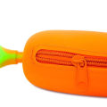 Miniatyrbillede 2 af 5: Silikone Blyant Pennepose Blyantæske Kontorartikler Pose Gulerod Pen (2 stk, Orange)
