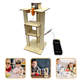 Miniatyrbillede 3 af 3: Puslespil Legetøj DIY STEM Legetøj Børn DIY Træelevator DIY Legetøj Elevator Tidlig Uddannelse Elevator Legetøj Beige 18.5x10cm Beige 18.5x10cm