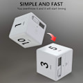 Miniatyrbillede 3 af 5: Gravity Flip Køkken Timer til Tidsstyring og Nedtællingsindstillinger 1-3-5-10 Minutters Timer