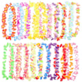 Pikkukuva 1 / 4: 50 kpl Kukkakoristeita Garlandit Koristeluun Havaijilaiset Leis Garland Koristelu Havaiji Kukkakorut Kaulakoru Sim 50pcs