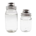 Miniatyrbillede 1 af 4: 4 stk. 70 mm Shaker Låg Tættende Rustfrit Stål Hætter Lækagesikre Mason Jar Dæksel Til Konservesglas Glasflaske Sølv 4 stk. Silver 4pcs