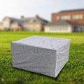 Miniatyrbillede 3 af 5: Møbelovertræk Rektangulære Terrasse Møbelovertræk, Vindtæt Materiale, Holdbart Vandtæt Støvbestandigt Udendørs Overtræk til Have