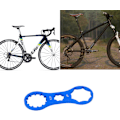 Miniatyrbillede 4 af 5: Gaffel Nøgle Cykel Bundbeslag Fjernelsesværktøj Cykelakse Aluminium Legering Nøgle Værktøj Til Cykel Reparation Installation (4 stk, Blå+rød)