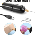 Miniatyrbilde 4 av 5: Mini Liten Bærbar Elektrisk Drill Mikro Usb Epoxy Harpiks Boring Smykker Verktøy Diy Making Wood Craft Rotasjonsverktøysett