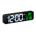 Miniatyrbild 2 av 5: RYI)Svart Digital Väckarklocka, Väggklocka Morgonväckarklocka LED Di