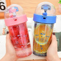 Miniatyrbilde 4 av 4: Sports Vannflaske, 500ml Vannflaske, Vannflaske For Studenter, Barn Svart Black