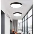 Miniatyrbilde 3 av 4: LED taklampe enkel moderne ganglampe stue soverom lampe rund soverom taklampe