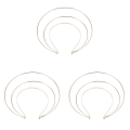 Miniatyrbilde 1 av 2: 3 stk Antikk Halo Hodebånd Krone Hårbånd Kvinne Kostyme Hodeplagg Hodeplagg 3 stk 22X20cm 3 pcs 22X20cm