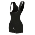 Miniatyrbillede 1 af 4: Post-kirurgisk fuld kropsarmdragt, talje-træner, korsetter, slankende shapewear, sort L Black