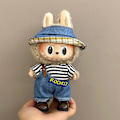Miniatyrbild 2 av 5: /RYI/ Lämplig för 17cm Labubu Kläder Blind Box Docka Kjolkset, Söt Outfit DIYlabubu Klädset LBB-40 17cm lbb clothes