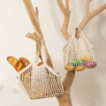 Miniatyrbilde 4 av 5: 3-pakning Mesh Bomullsrep Handleposer (30*35*10cm), Gjenbrukbar Mesh_ryy