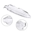 Miniatyrbillede 2 af 5: Majsbakker Plastik Majsskåle Majsholdere Kolbe Service Til Sød Smør Majs (1 stk, Transparent)