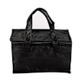 Pikkukuva 2 / 3: 1 kpl Take Away -käsilaukku Lämpöeristys Käsintehty Ei-kudottu Jääpakkaus Oxford-kangas Lounaskassi Säilytykseen Black 28X14CM