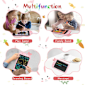 Miniatyrbilde 4 av 5: 10,5 tommers LCD skrivetavle, fargerik småbarntegningstavle, slettebar gjenbrukbar elektronisk tegningspute (rosa)