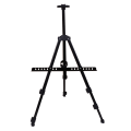 Miniatyrbillede 1 af 5: Foldbar Staffeli Bærbar Kunstner Tripod Sort Aluminium Display Lille Staffeli Billedstativ Tripod Maleri Hylde Mini Lille Display