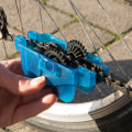 Pikkukuva 4 / 5: Pyörän Ketjun Puhdistustyökalu Hankaaja Pyörivillä Harjoilla Pyörän Puhdistustyökalusarja Pyöräilyyn Maastopyörille MTB