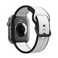 Miniatyrbild 5 av 6: Montre Connectée XtraDiTech AMOLED 1,99 Digital Krona 5:e PPG VFC Pulsmonitor 3ATM Batteritid 12D Svart-Vit Svart