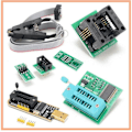 Miniatyrbilde 5 av 5: 1 sett Ch341a 24 25 Serie Eeprom Flash Bios Usb Programmer+soic8 Sop8 Test Clip+spi Flash 1.8v Adapt