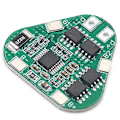 Miniatyrbillede 4 af 5: 12v 18650 Lithium Batteribeskyttelseskort 11.1v 12.6v Overopladning Over-afladningsbeskyttelse 8a 3 Cell