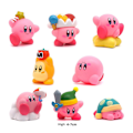 Miniatyrbild 5 av 5: 8 stycken/set Kirby karaktär leksaksmodell mini figur set