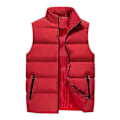 Miniatyrbilde 1 av 2: Quiltet vest for menn for varme red 4xl