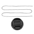 Miniatyrbilde 1 av 5: Universal 49mm Senterklips Frontlinsedeksel for DSLR-kamera