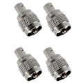 Pikkukuva 1 / 5: 4 kpl RF koaksiaaliadapteri BNC naaras - UHF uros PL259