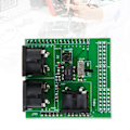 Miniatyrbilde 4 av 5: MIDI Adapter Plate Kompatibel MIDI THRU Port Bærbar Instrument Digital Interface Adapter Plate for Arduino Board