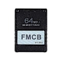 Pikkukuva 5 / 5: 5 kpl/erä Fmcb Free Mcboot -kortti Ps2:lle Playstation2-muistikortti V1.953 Opl Boot, 64 Mt