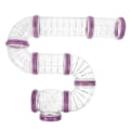 Miniatyrbild 1 av 4: 1 Set Hamsterrör Kit DIY Hamstertunnel Äventyr Extern Rör Hamsterbur Tillbehör