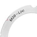 Miniatyrbilde 2 av 5: M39LM Objektivadapterring Aluminiumlegering Høy presisjon Objektivadapterfeste for Leica M39 LSM LTM 50mm 75mm Objektiv
