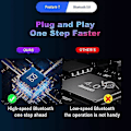 Miniatyrbillede 3 af 5: Pubg Mobile Gamepad Controller Usb Gaming Tastatur Mus Konverter Til Ios 13.4 Android Til Pc Bluet