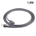 Pikkukuva 2 / 5: 1,8 m Nopea USB 2.0 A uros - RJ45 -kaapeli Symbol-viivakoodinlukijalle LS2208