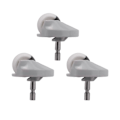 Miniatyrbilde 2 av 5: 9 stk. Hjul for 1s 1c Støvsuger 2 S5 S50 S6 S60 S5max S6maxv Støvsuger Pa