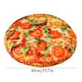 Miniatyrbilde 5 av 5: 3D Simulering Pizza Mat Myk Nap Hjem Sengpute 40cm Barneromsdekorasjon Simulering Matpute Barneleke Gave Tomato Pizza