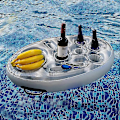Miniatyrbild 5 av 5: Sommarfest Hink Mugghållare Uppblåsbar Pool Flytande Öl Dricka Kylare Bord Bar Bricka Strand Simning